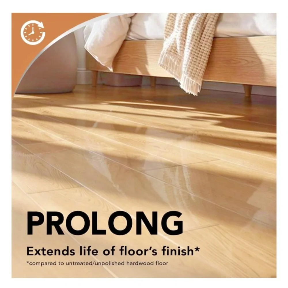 (2-Pack) Weiman HARDWOOD Floor NATURAL POLISH & Shine RESTORER Protect Prolong